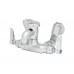 T&S Brass B-0670-RGH Service Sink Faucet with Wall Mount  Adjustable Centers and Vacuum Breaker  Rough - B007L4N0J6